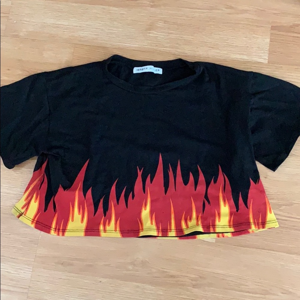 Fire Crop Top